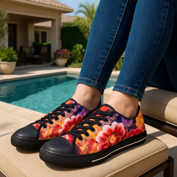 Floral Footwear